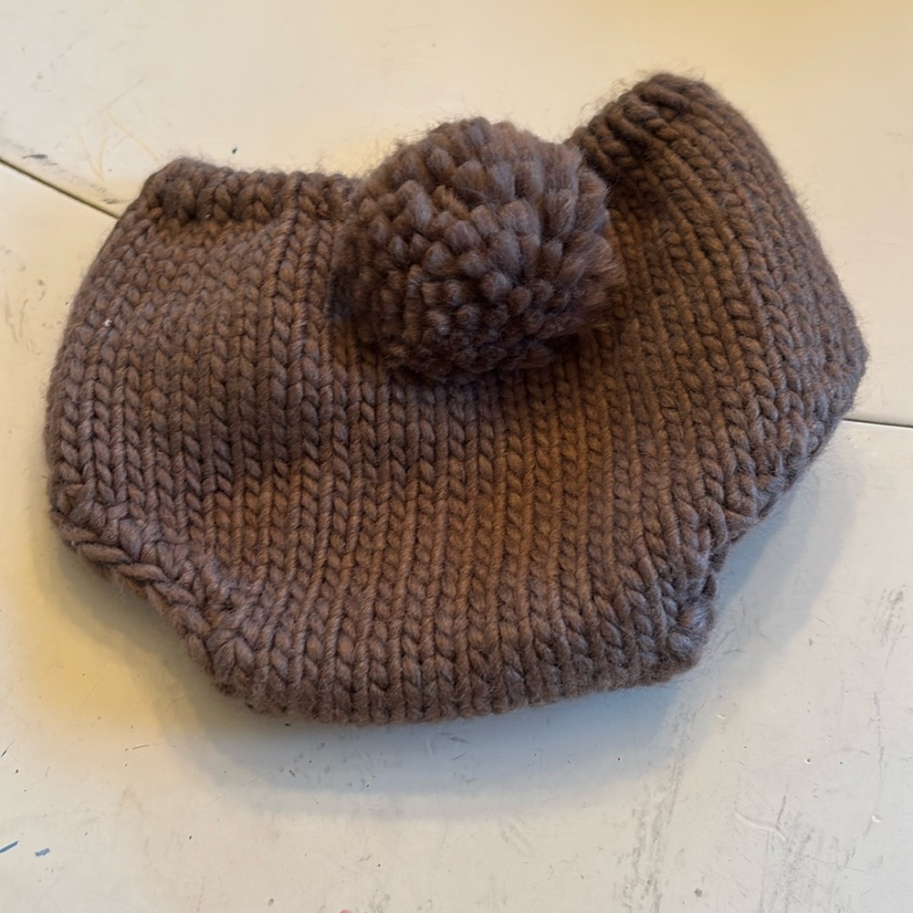 🌸Brown Knit Diaper Cover from target